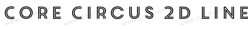 Core Circus 2D LINE字体转换